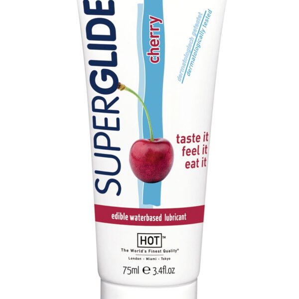 Lubrifiant Comestible SuperGlide cerise – HOT