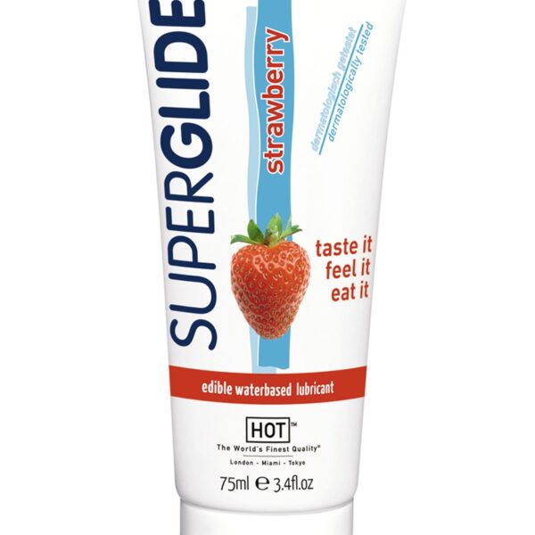 Lubrifiant Comestible SuperGlide fraise – HOT