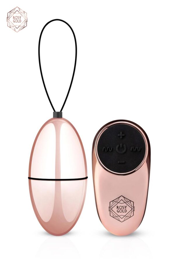 Oeuf vibrant – Rosy Gold - 94edenstreet.com - sexshop en ligne