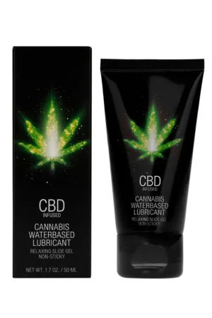 Lubrifiant CBD Eau Cannabis 50ml - 94edenstreet.com - sexshop en ligne