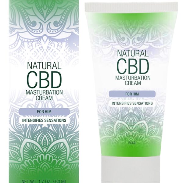 Crème de masturbation Homme – Natural CBD