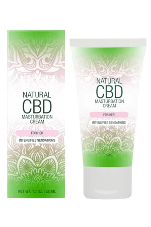 Crème de masturbation Femme – Natural CBD - 94edenstreet.com - sexshop en ligne