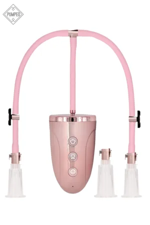 Pompe à tétons et clitoris automatique Medium – Pumped - 94edenstreet.com - sexshop en ligne