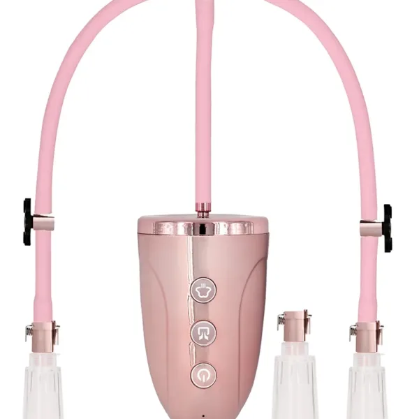 Pompe à tétons et clitoris automatique Medium – Pumped