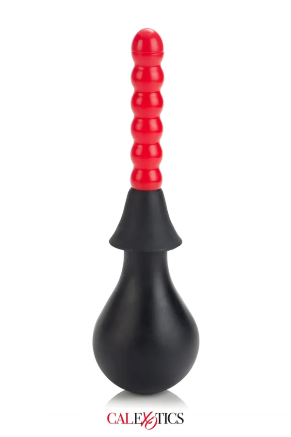 Poire anale Ribbed Anal Douche – Calexotics - 94edenstreet.com - sexshop en ligne