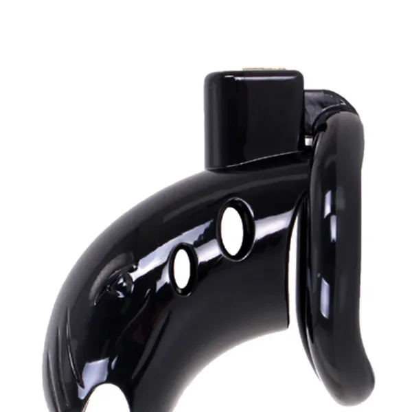 Cage de chasteté ABS noire – Malesation