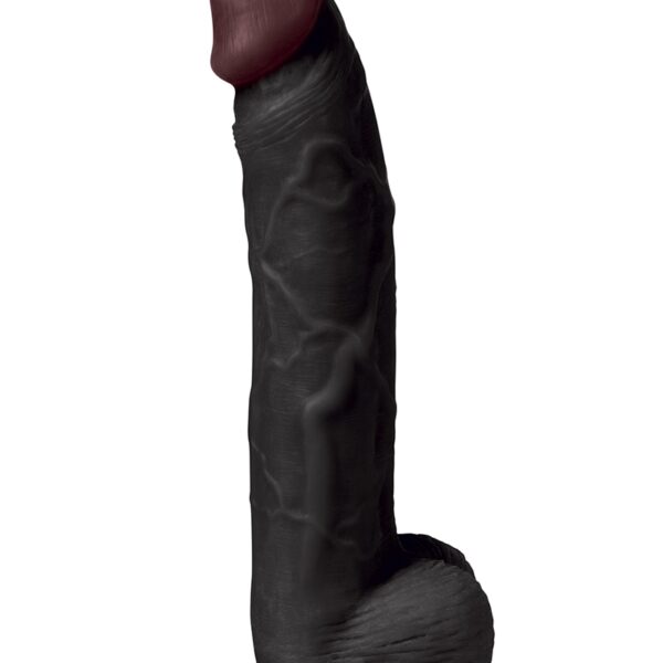Gode XXL Prodigy Black 32 x 6 cm – Captain Red