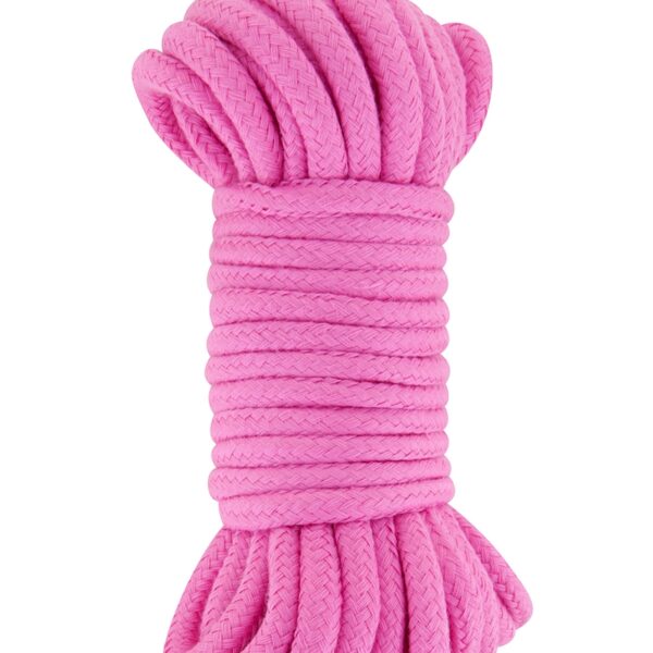 Corde de bondage rose 10m – Sweet Caress