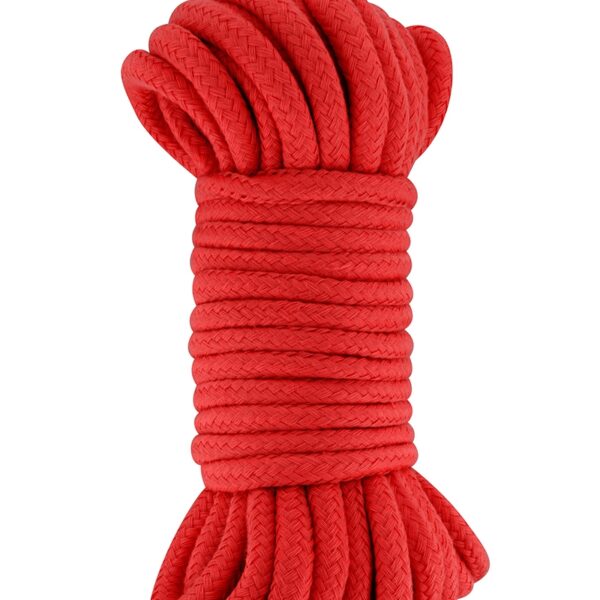 Corde de bondage rouge 10m – Sweet Caress