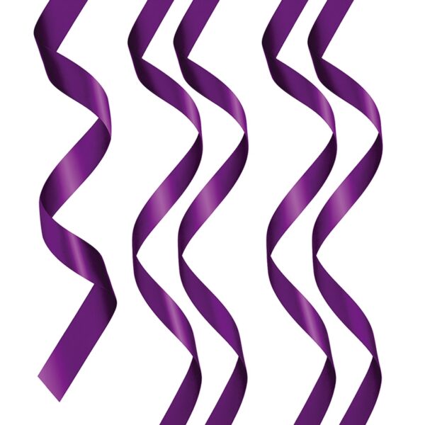 5 liens satin pourpre – Sweet Caress