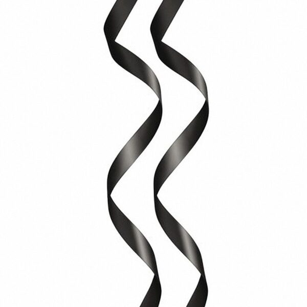 2 liens BDSM satin noir – Sweet Caress
