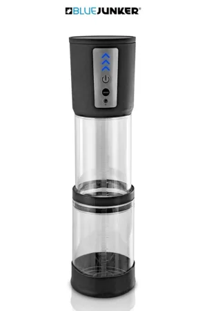 Pompe à pénis automatique télescopique – Blue Junker - 94edenstreet.com - sexshop en ligne