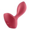 Plug vibrant Backdoor Lover rouge – Satisfyer - 94edenstreet.com - sexshop en ligne
