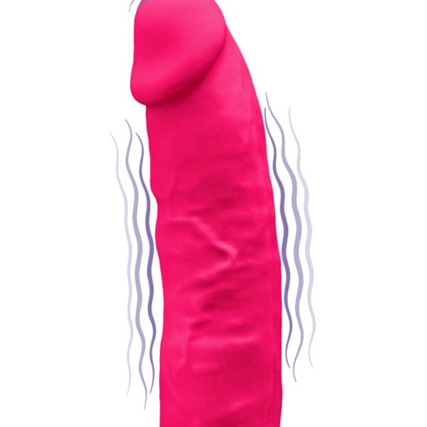 Vibromasseur double densité rose 17,5 cm – SilexD