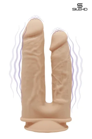 Vibro double pénétration double densité – SilexD - 94edenstreet.com - sexshop en ligne