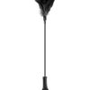 Mini cravache main avec plumes noires – Sweet Caress - 94edenstreet.com - sexshop en ligne