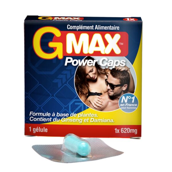 G-Max Power Caps Homme (1 gélule)