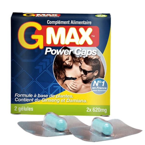 G-Max Power Caps Homme (2 gélules)