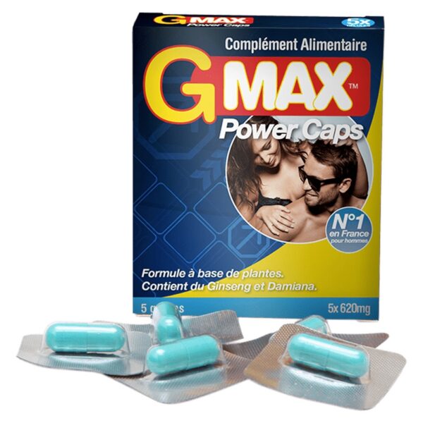 G-Max Power Caps Homme (5 gélules)