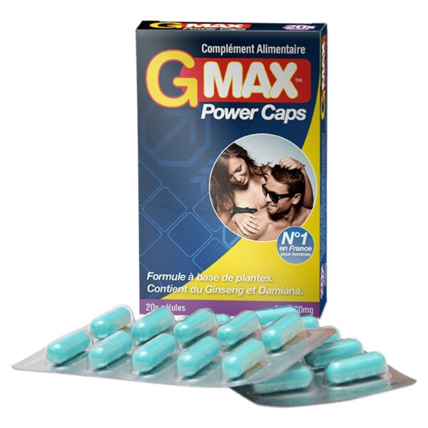 G-Max Power Caps Homme (20 gélules)