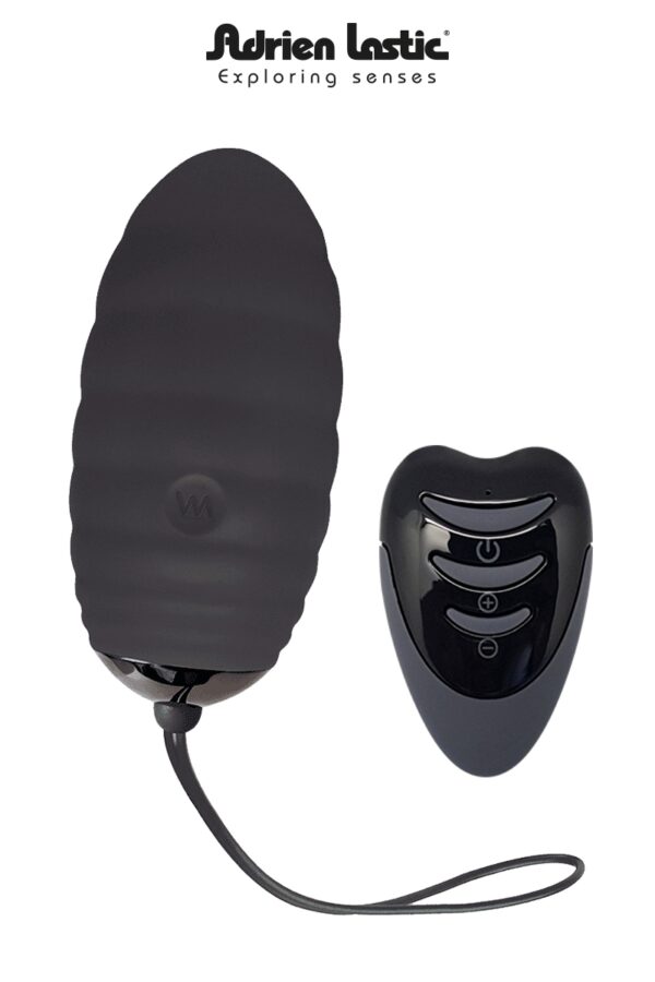 Oeuf vibrant Ocean Breeze V2 – Noir - 94edenstreet.com - sexshop en ligne