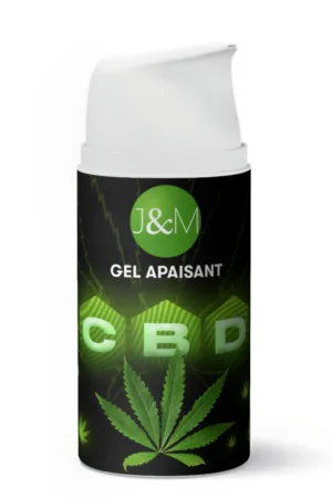 Gel apaisant au CBD Jacquie et Michel – Effet chaud/froid - 94edenstreet.com - sexshop en ligne