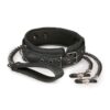 Collier cuir avec chaînes de seins – Easytoys Fetish Collection - 94edenstreet.com - sexshop en ligne