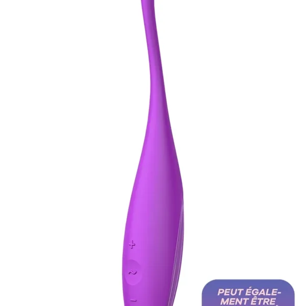 Stimulateur connecté Twirling Joy fuchsia – Satisfyer