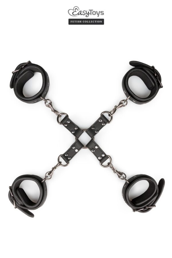 Kit d’attaches Hogtie – Easytoys Fetish Collection - 94edenstreet.com - sexshop en ligne