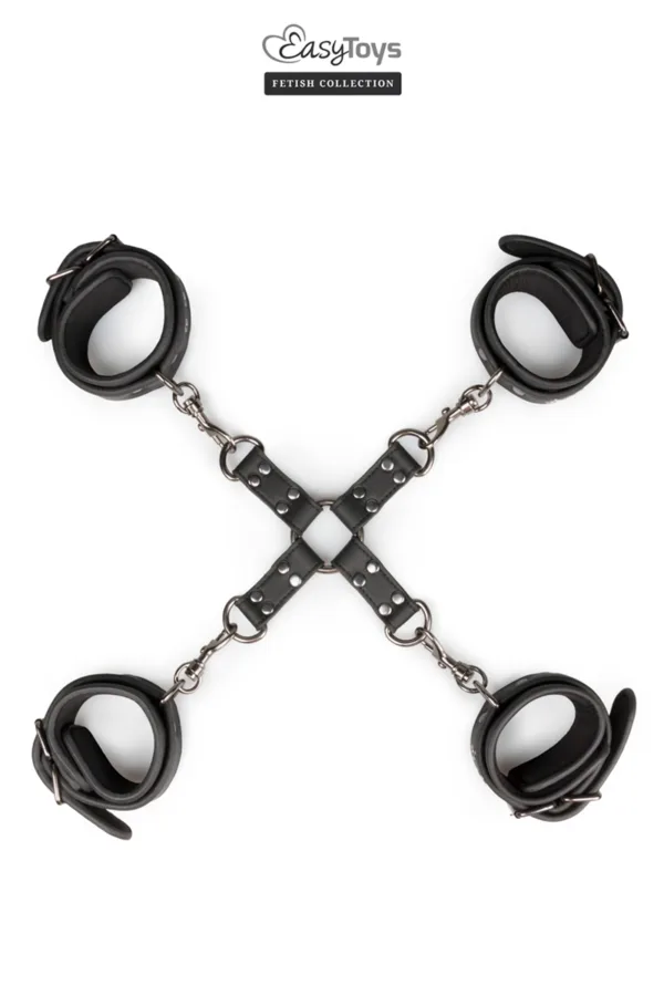 Kit d’attaches Hogtie – Easytoys Fetish Collection - 94edenstreet.com - sexshop en ligne