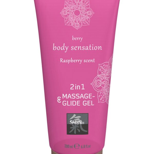 Lubrifiant & Massage parfum Framboise 200ml – Shiatsu