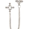 Pinces à tétons 4 points & chaine – Calexotics - 94edenstreet.com - sexshop en ligne