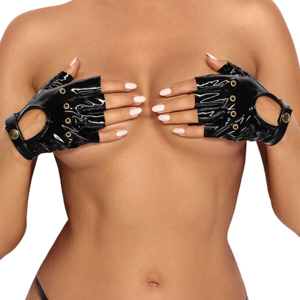 Gants mitaines en vinyle F263
