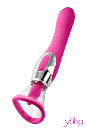 Stimulateur 4 en 1 Harmony fuchsia – Yoba - 94edenstreet.com - sexshop en ligne