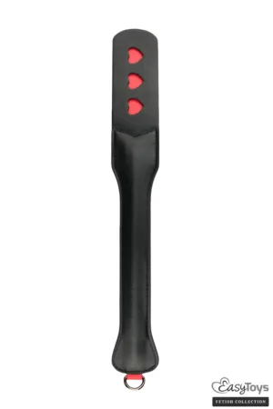 Paddle cuir 3 coeurs – Easytoys Fetish Collection - 94edenstreet.com - sexshop en ligne