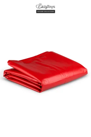 Drap Vinyle Rouge – EasyToys Fetish Collection - 94edenstreet.com - sexshop en ligne