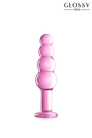 Plug verre Glossy Toys n° 9 Pink - 94edenstreet.com - sexshop en ligne