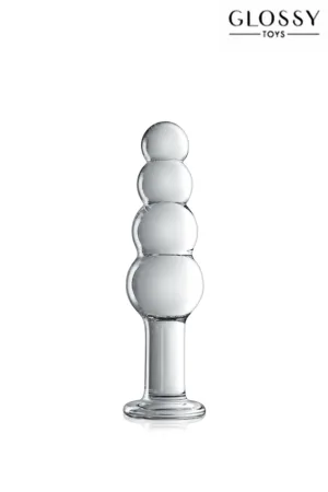 Gode verre Glossy Toys n° 9 Clear - 94edenstreet.com - sexshop en ligne