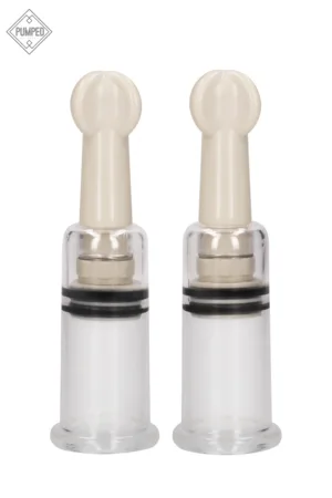 Ventouses à tétons Small – Pumped - 94edenstreet.com - sexshop en ligne