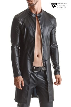 Manteau wetlook Mario – Regnes - 94edenstreet.com - sexshop en ligne
