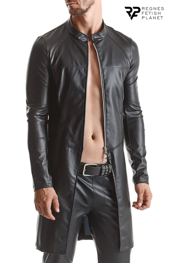 Manteau wetlook Mario – Regnes - 94edenstreet.com - sexshop en ligne