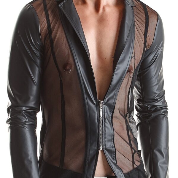 Veste wetlook Daniele – Regnes