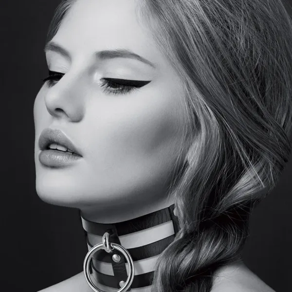 Collier Fetish large avec anneau – Bijoux pour Toi