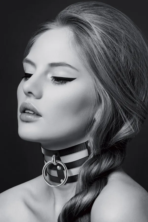 Collier Fetish large avec anneau – Bijoux pour Toi - 94edenstreet.com - sexshop en ligne