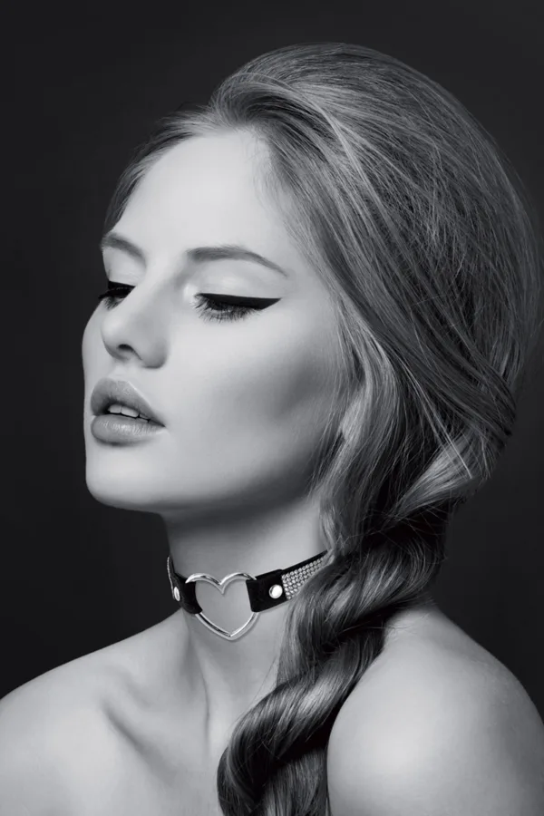 Collier strass et coeur – Bijoux Pour Toi - 94edenstreet.com - sexshop en ligne