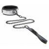 Collier argenté avec laisse - Master Series