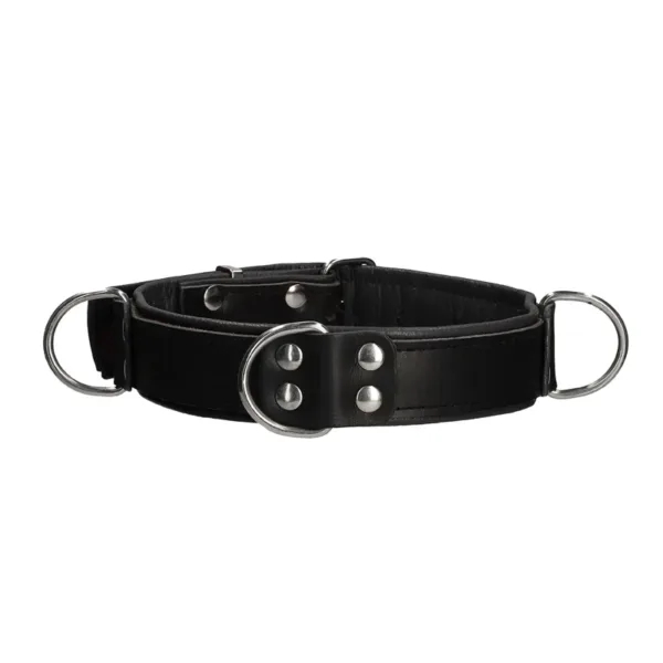 Collier Bondage Deluxe noir – Ouch!