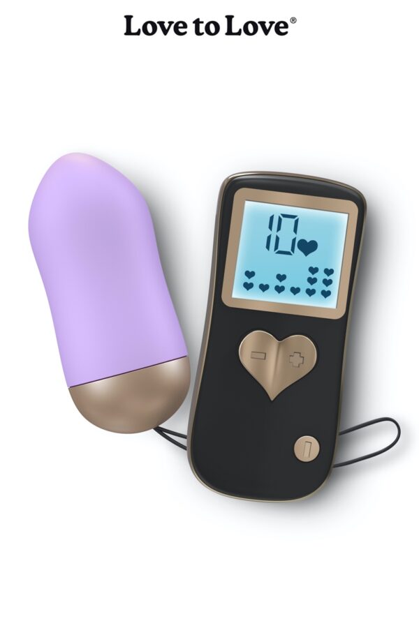 Oeuf vibrant Cry Baby Mauve - 94edenstreet.com - sexshop en ligne