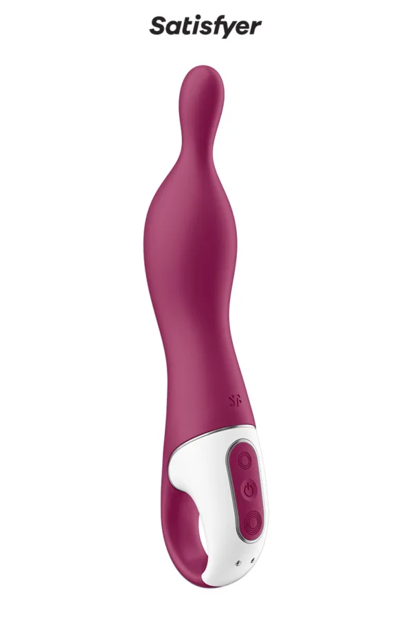 Vibromasseur A-Mazing 1 Bordeaux – Satisfyer - 94edenstreet.com - sexshop en ligne