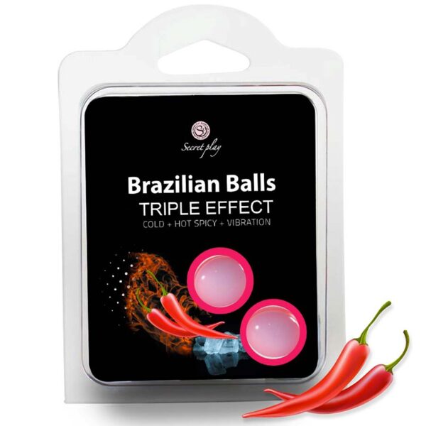 2 Brazilian Balls triple effets – Secret Play